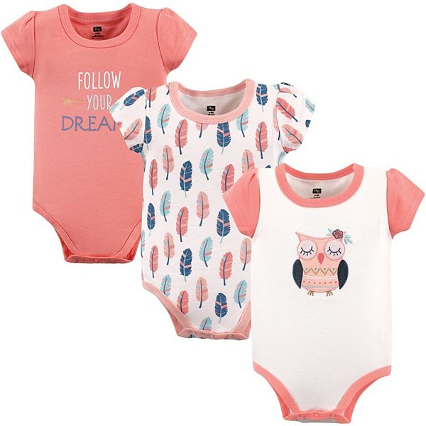 Боди для девочки из хлопка, 3 шт, boho owl Hudson Baby
Боди для девочки из хлопка, 3 шт, boho owl Hudson Baby