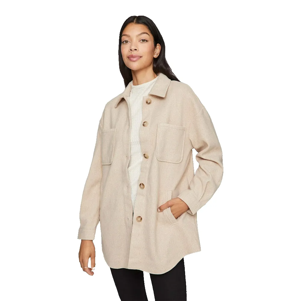 Верхняя рубашка Vila Kimmi, бежевый
Верхняя рубашка Vila Kimmi, бежевый