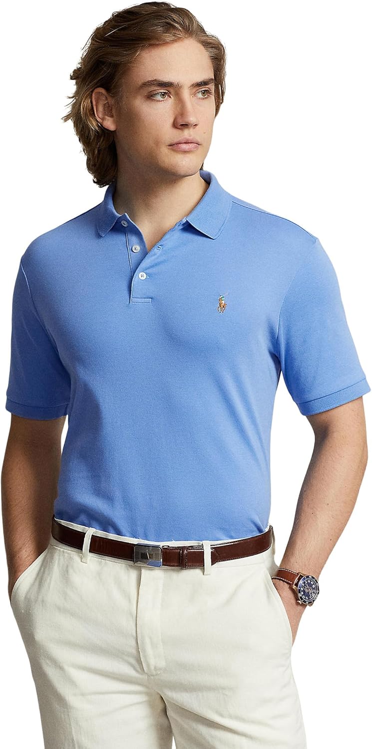 POLO RALPH LAUREN Мужская классическая поло из мягкого хлопка, Summer Blue, Синий, POLO RALPH LAUREN Мужская классическая поло из мягкого хлопка, Summer Blue
POLO RALPH LAUREN Мужская классическая поло из мягкого хлопка, Summer Blue, Синий, POLO RALPH LAUREN Мужская классическая поло из мягкого хлопка, Summer Blue
