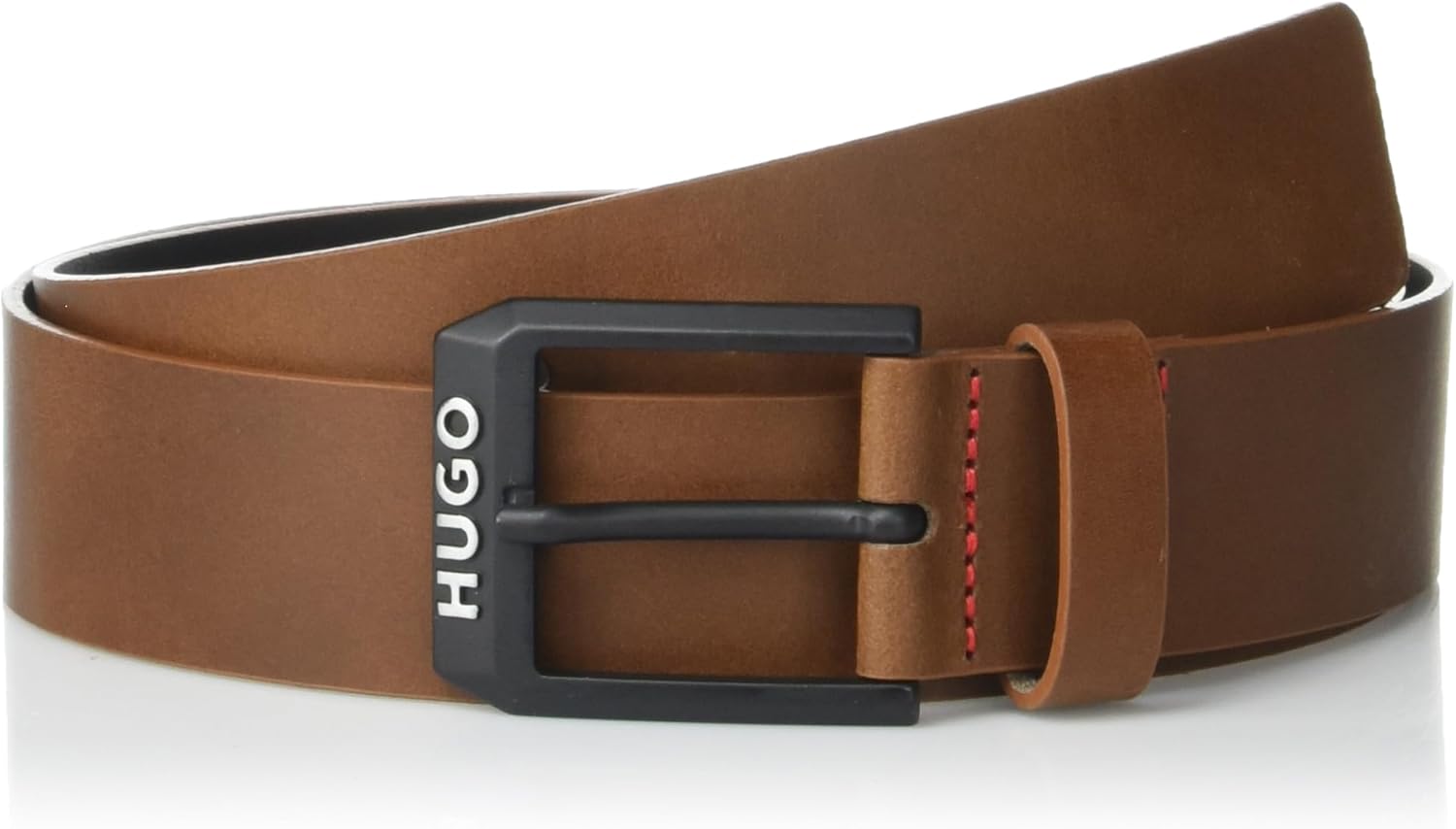 HUGO мужской ремень Gelio Matte Buckle Leather, Brown Soil
HUGO мужской ремень Gelio Matte Buckle Leather, Brown Soil