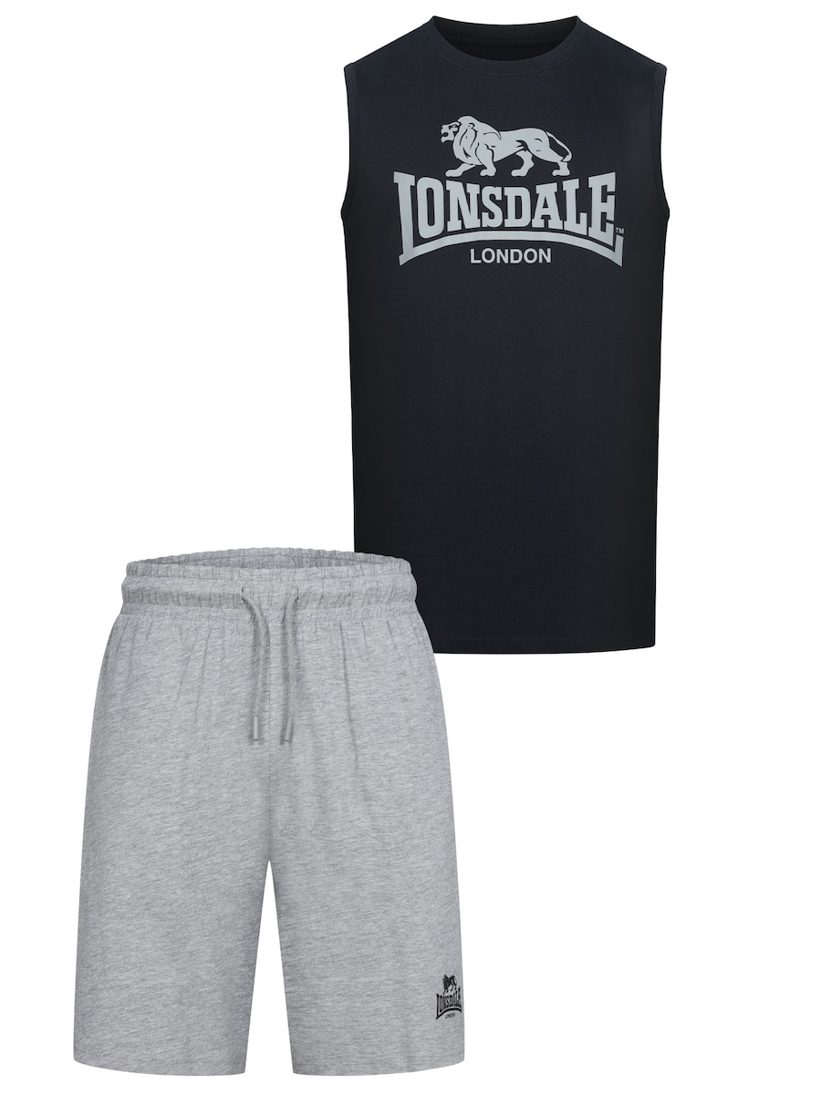 Спортивный костюм LONSDALE Claremorris, Mottled Grey/Black
Спортивный костюм LONSDALE Claremorris, Mottled Grey/Black