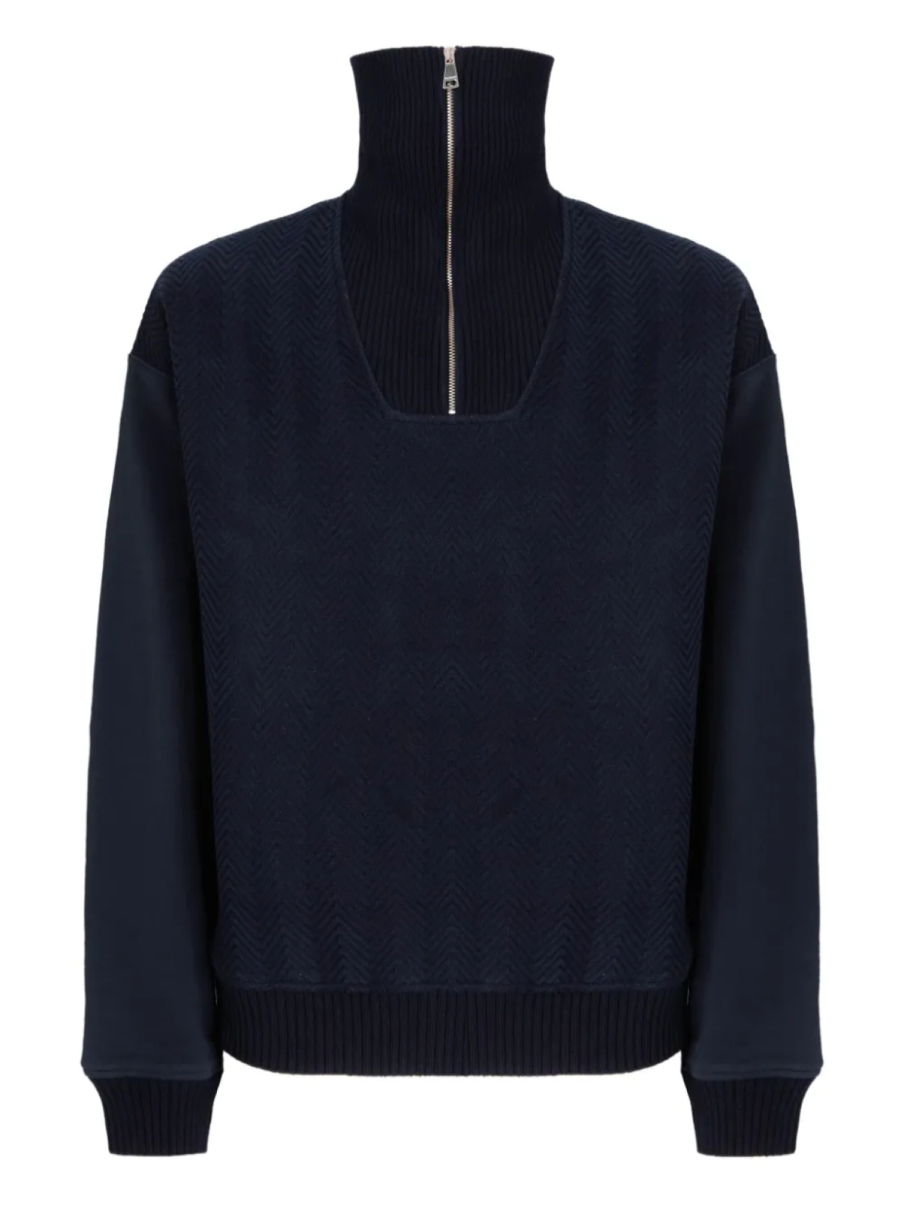 Джемпер с шевронной вязкой Missoni, синий
Джемпер с шевронной вязкой Missoni, синий