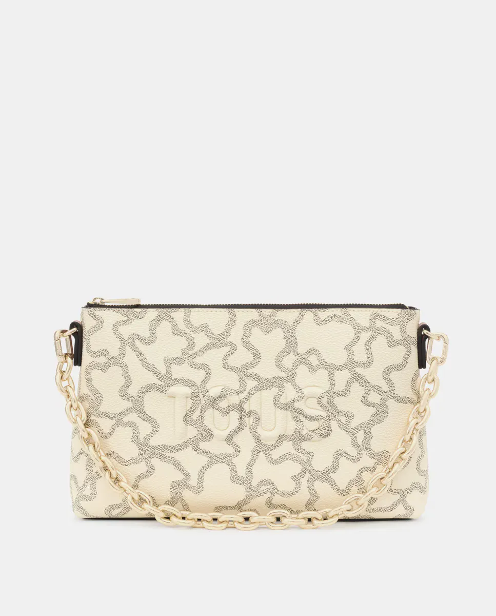 Черная сумка через плечо Kaos Icon с логотипом Tous, бежевый
Черная сумка через плечо Kaos Icon с логотипом Tous, бежевый