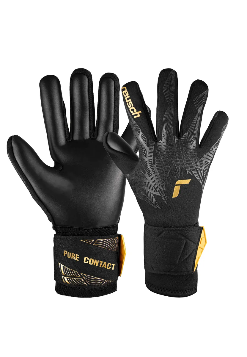 Вратарские перчатки Reusch "Pure Contact Infinity Junior" с гибридным негативным вырезом, цвет Schwarz-Goldfarben
Вратарские перчатки Reusch "Pure Contact Infinity Junior" с гибридным негативным вырезом, цвет Schwarz-Goldfarben
