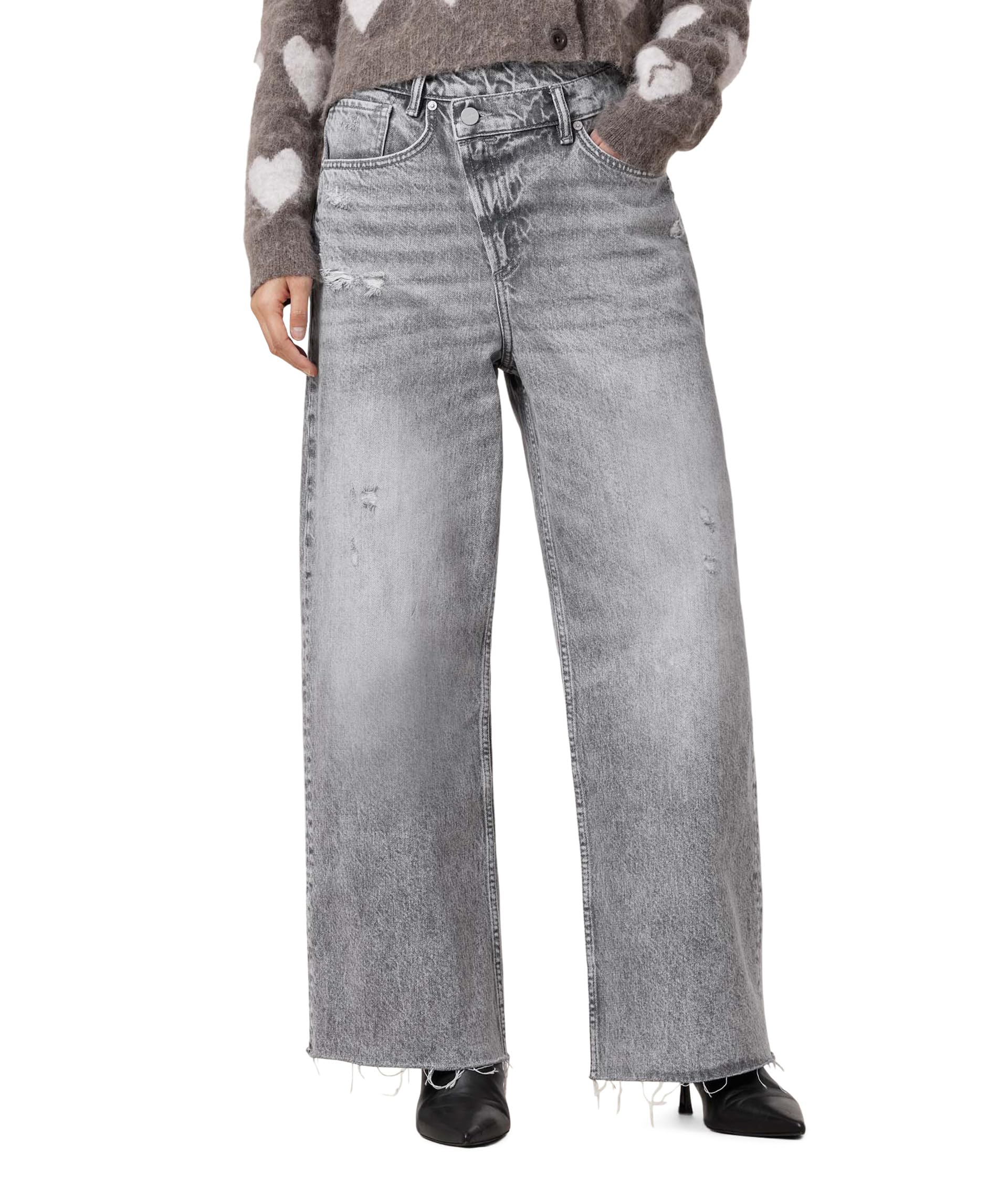 Брюки AllSaints Aki Crossover Jeans, цвет Washed Grey
Брюки AllSaints Aki Crossover Jeans, цвет Washed Grey