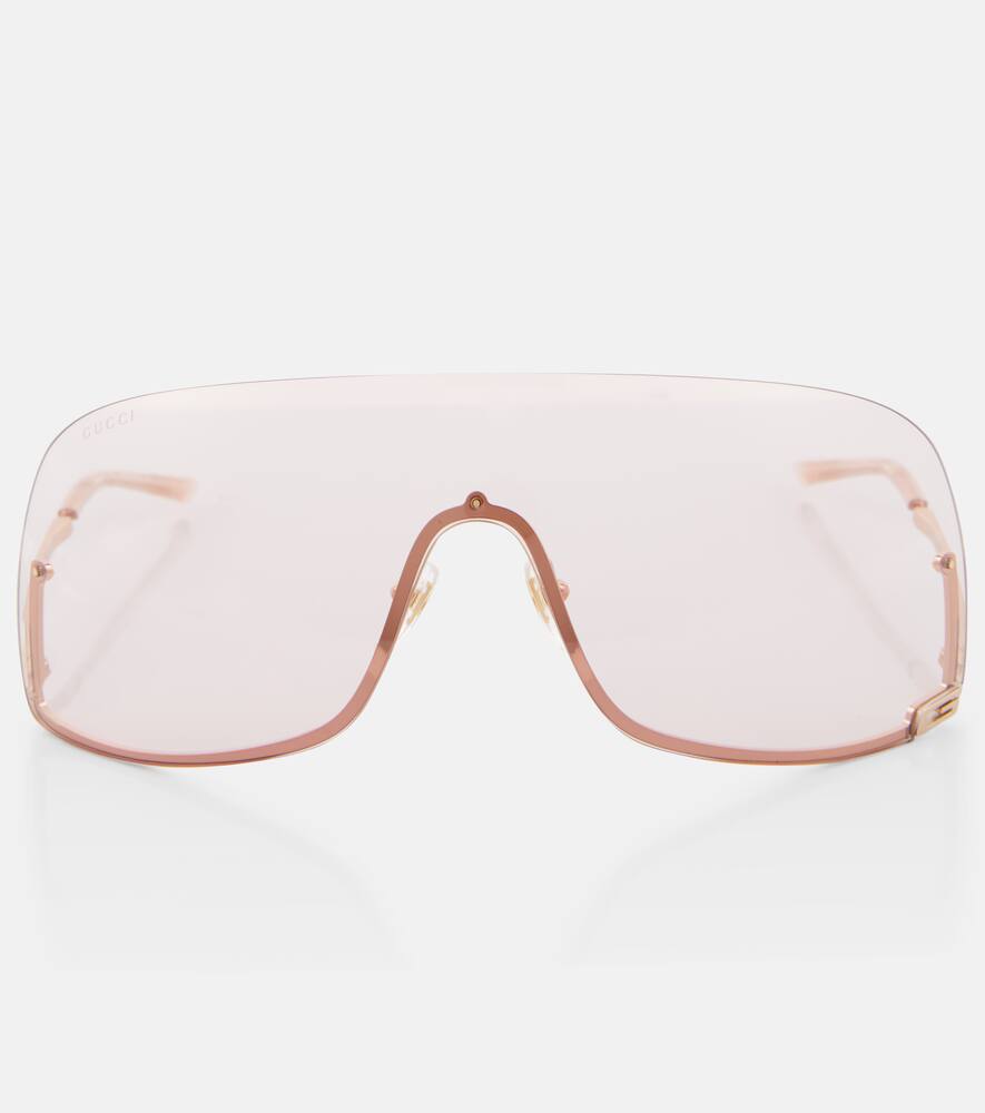 Оверсайз солнцезащитные очки Gucci, Gold-Gold-Pink
Оверсайз солнцезащитные очки Gucci, Gold-Gold-Pink