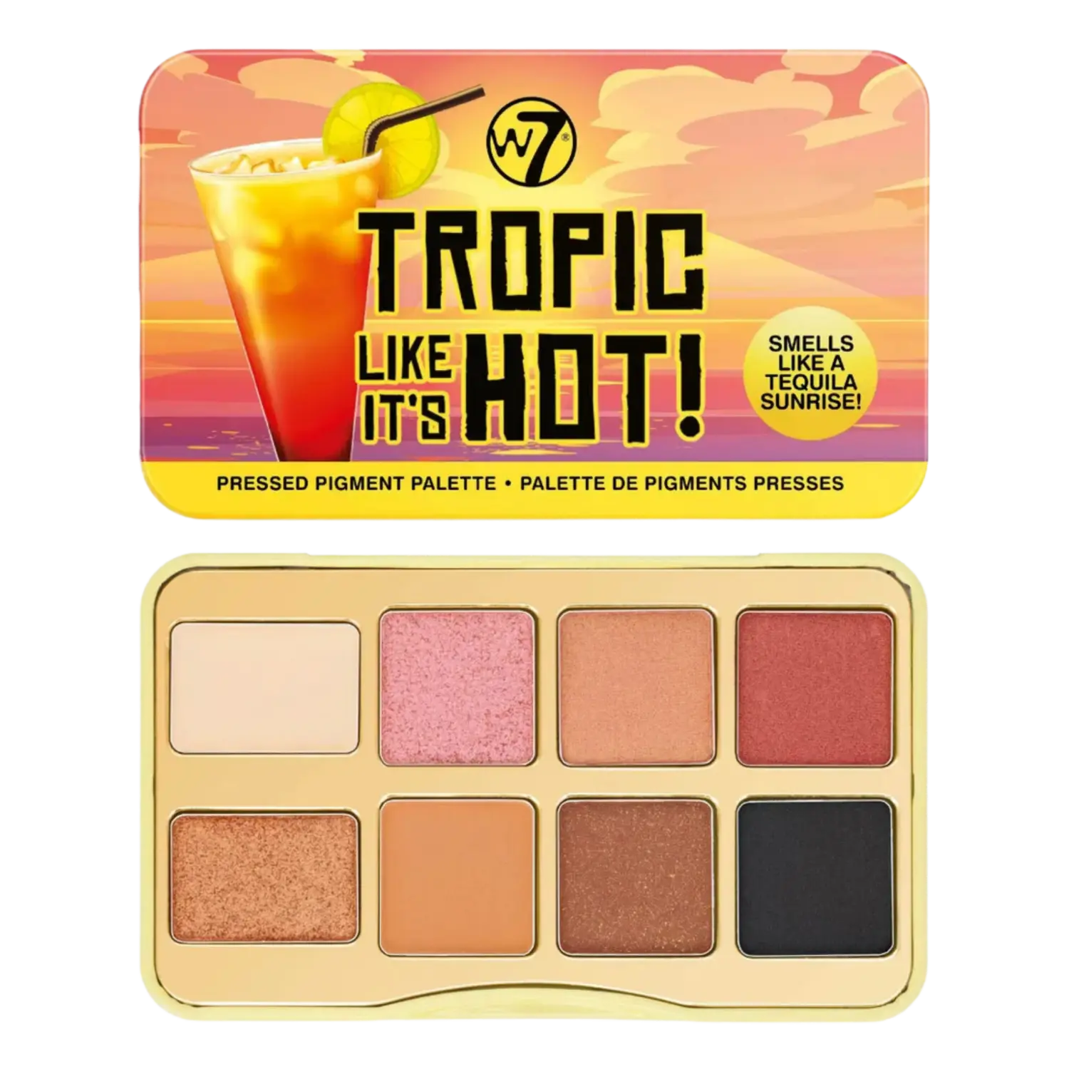 Палитра прессованных пигментов W7 Tropic Like It'S Hot!, 8,8 гр
Палитра прессованных пигментов W7 Tropic Like It'S Hot!, 8,8 гр