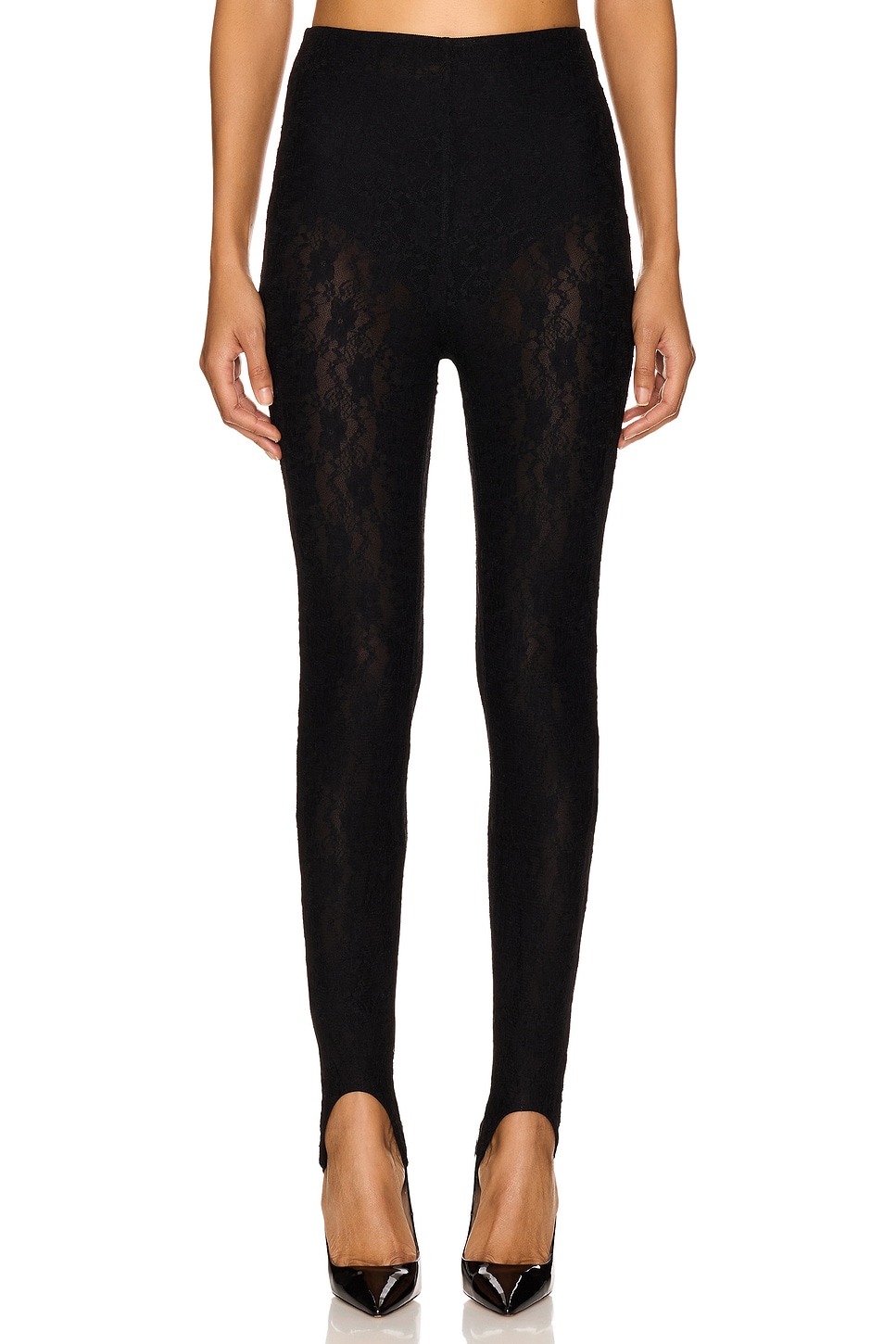 X emma rose gwen кружевные штаны со штрипками Lovers And Friends, черный 
X emma rose gwen кружевные штаны со штрипками Lovers And Friends, черный