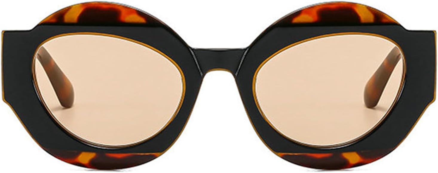 Солнцезащитные очки Willochra Retro Unique Double Color Oval для женщин, модные, с прозрачным градиентом, защита от УФ-излучения UV400, для мужчин, панк, с леопардовым принтом, C3
Солнцезащитные очки Willochra Retro Unique Double Color Oval для женщин, модные, с прозрачным градиентом, защита от УФ-излучения UV400, для мужчин, панк, с леопардовым принтом, C3