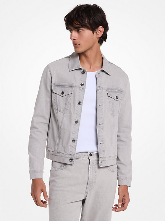 Куртка водителя грузовика из эластичного денима Michael Kors, серебряный, Серебристый, Куртка водителя грузовика из эластичного денима Michael Kors, серебряный
Куртка водителя грузовика из эластичного денима Michael Kors, серебряный, Серебристый, Куртка водителя грузовика из эластичного денима Michael Kors, серебряный