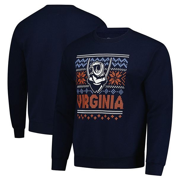 Мужской свитшот Virginia Cavaliers Holiday Fleece цвета navy Image One
Мужской свитшот Virginia Cavaliers Holiday Fleece цвета navy Image One