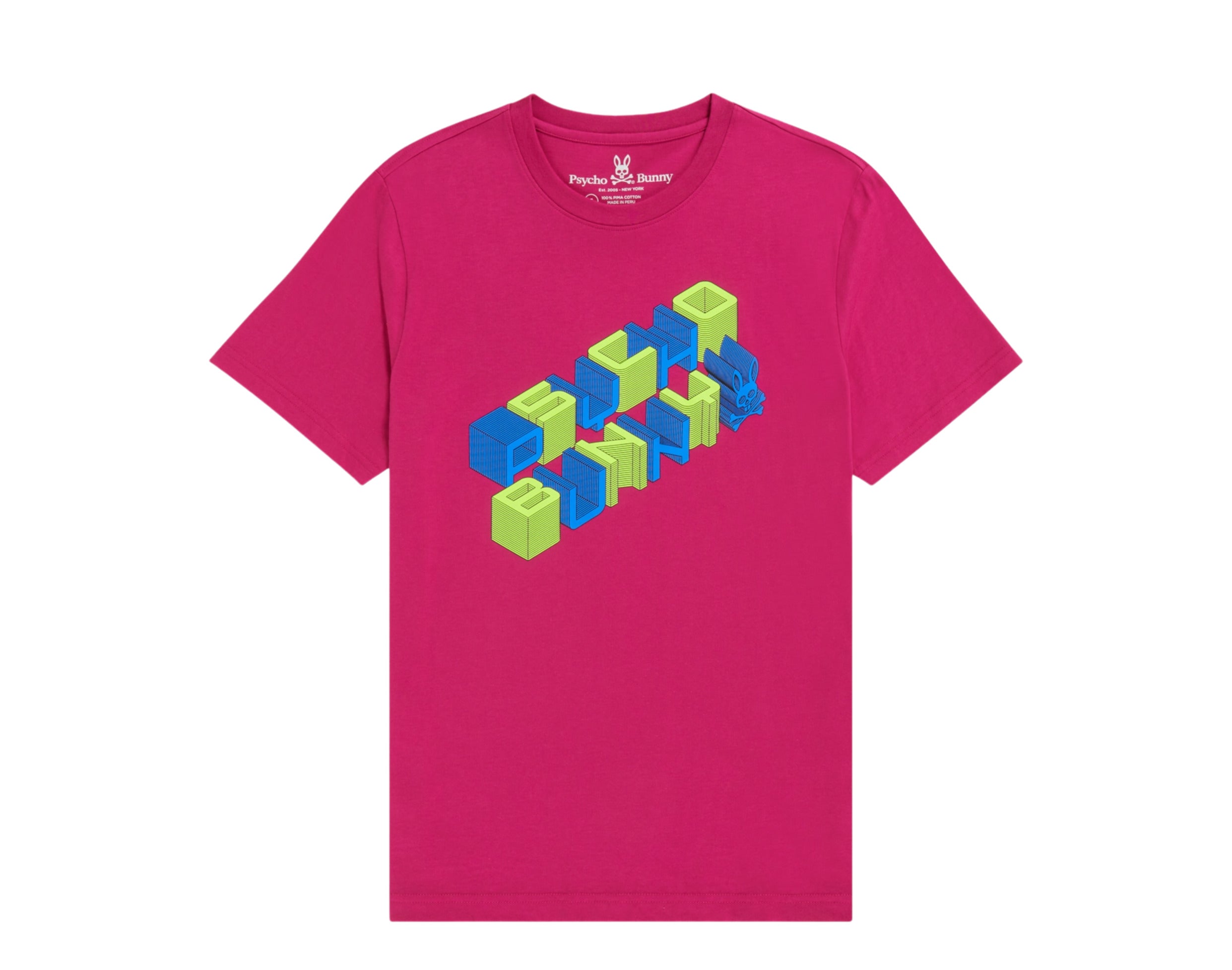 Мужская футболка Psycho Bunny Jaxson 3D Magenta Storm B6U208S1PC-MAGS, розовый
Мужская футболка Psycho Bunny Jaxson 3D Magenta Storm B6U208S1PC-MAGS, розовый