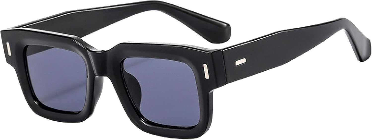 Популярные модные солнцезащитные очки для женщин в стиле ретро-панк с прозрачными линзами цвета океана, мужские солнцезащитные очки с защитой от УФ-излучения UV400 и заклепками VVTWSSW, Black Grey
Популярные модные солнцезащитные очки для женщин в стиле ретро-панк с прозрачными линзами цвета океана, мужские солнцезащитные очки с защитой от УФ-излучения UV400 и заклепками VVTWSSW, Black Grey