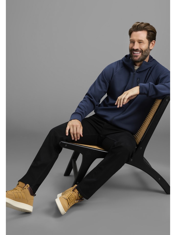 Толстовка с капюшоном синего цвета H.I.S.
Толстовка с капюшоном синего цвета H.I.S.