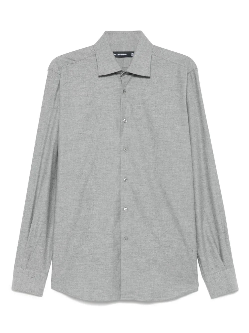 Рубашка со срезанным воротником KARL LAGERFELD, серый
Рубашка со срезанным воротником KARL LAGERFELD, серый