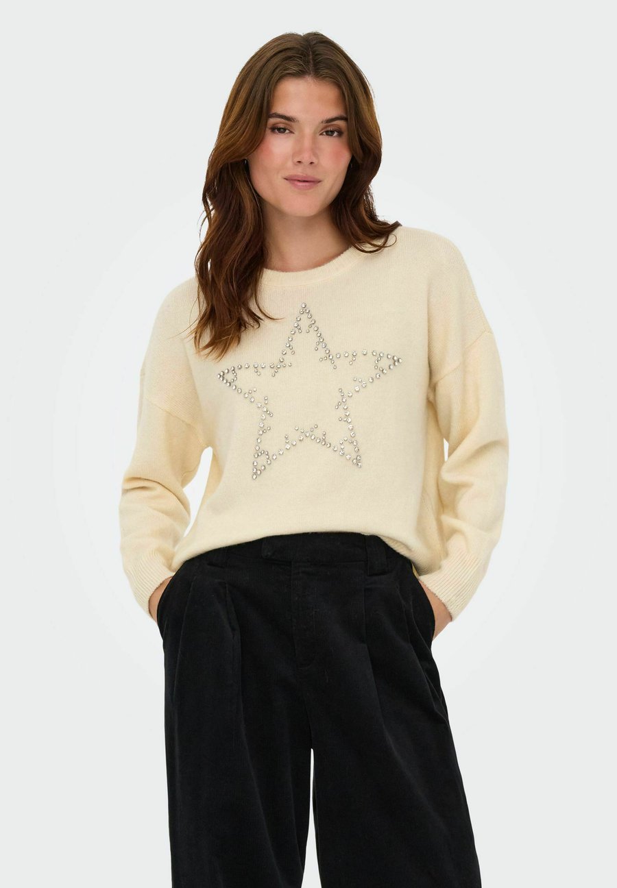 Джемпер ONLY ONLRENATA, Whitecap Gray/Off-White
Джемпер ONLY ONLRENATA, Whitecap Gray/Off-White