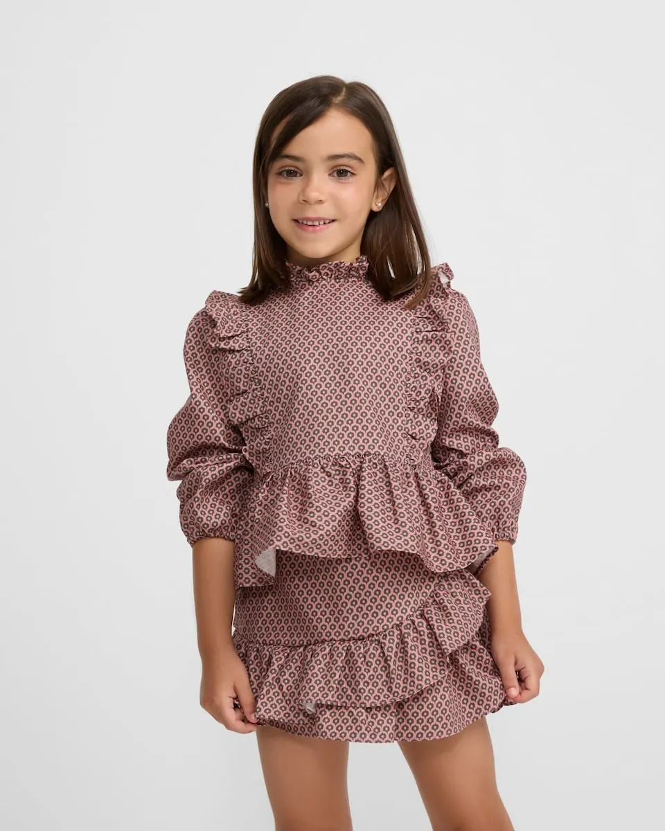 Детская блузка с вытачками этнический принт розовая Silbon, розовый
Детская блузка с вытачками этнический принт розовая Silbon, розовый