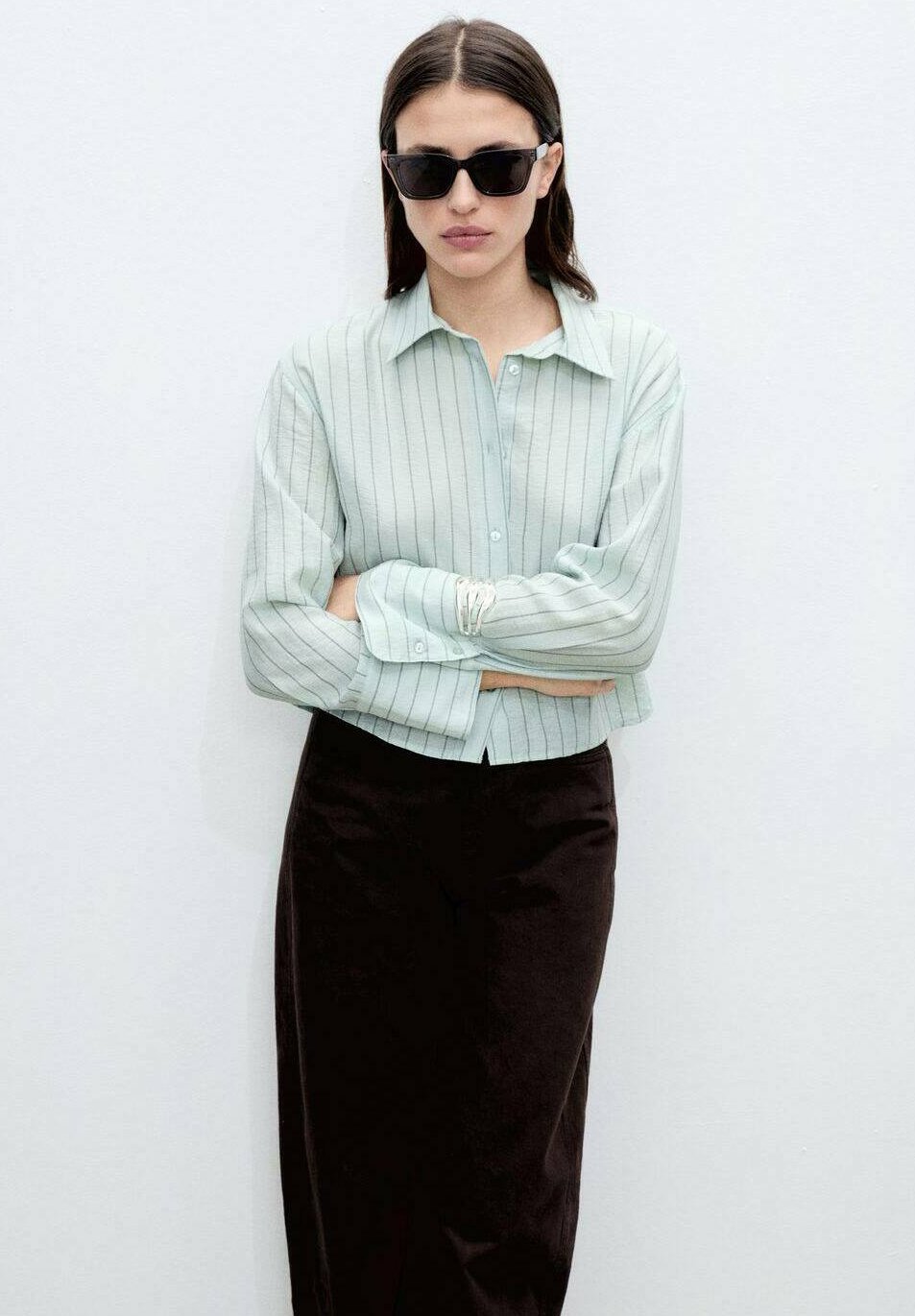 Блузка на пуговицах BADAL Mango, зеленый
Блузка на пуговицах BADAL Mango, зеленый