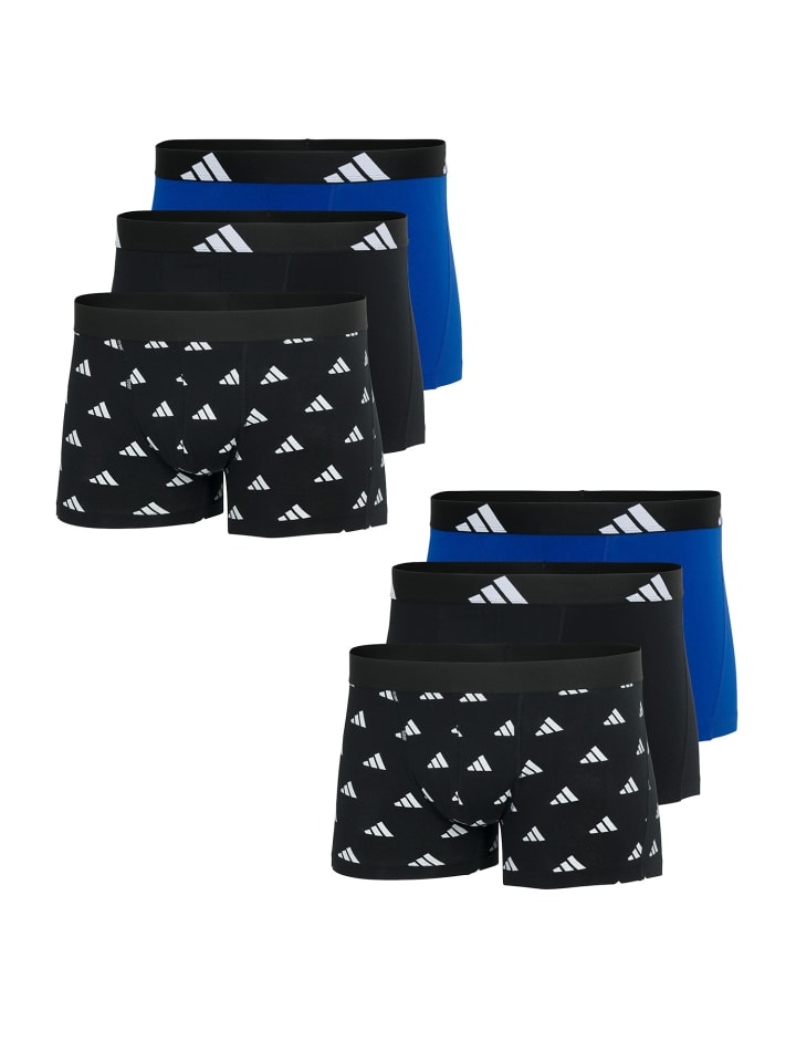 Трусы боксеры adidas, цвет schwarz, blau
Трусы боксеры adidas, цвет schwarz, blau