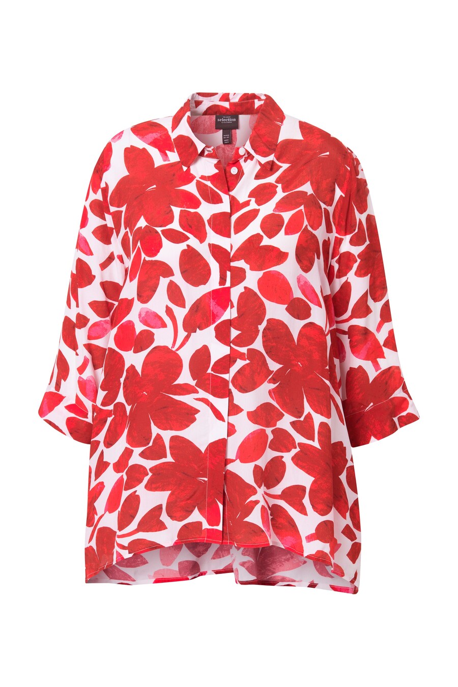 Блуза Ulla Popken, красно-белый
Блуза Ulla Popken, красно-белый