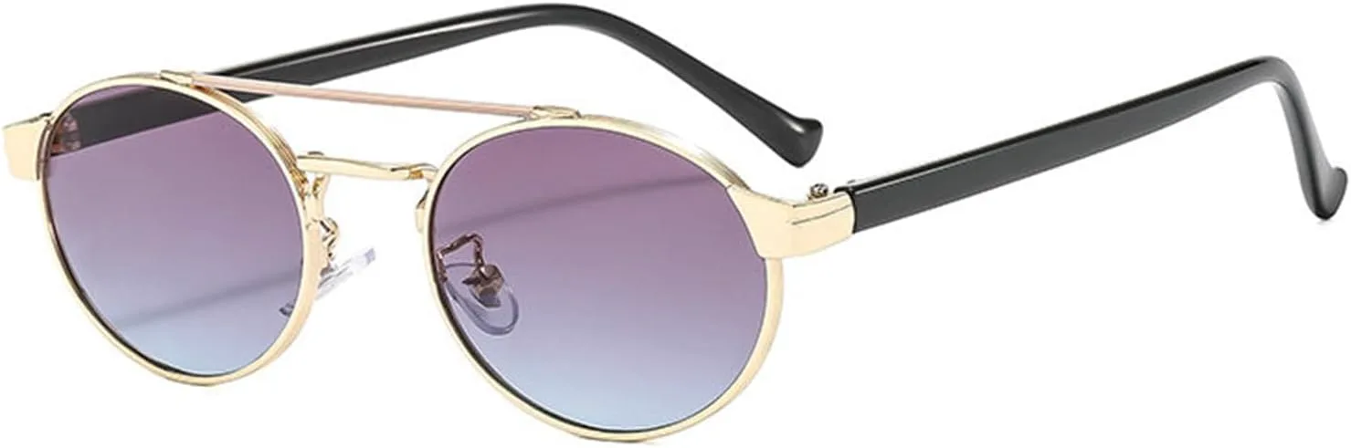 Модные солнцезащитные очки Helena Fashion с двойной оправой, овальной формы, для женщин, стильные, забавные, в маленькой металлической оправе, защита UV400, S67, C5
Модные солнцезащитные очки Helena Fashion с двойной оправой, овальной формы, для женщин, стильные, забавные, в маленькой металлической оправе, защита UV400, S67, C5