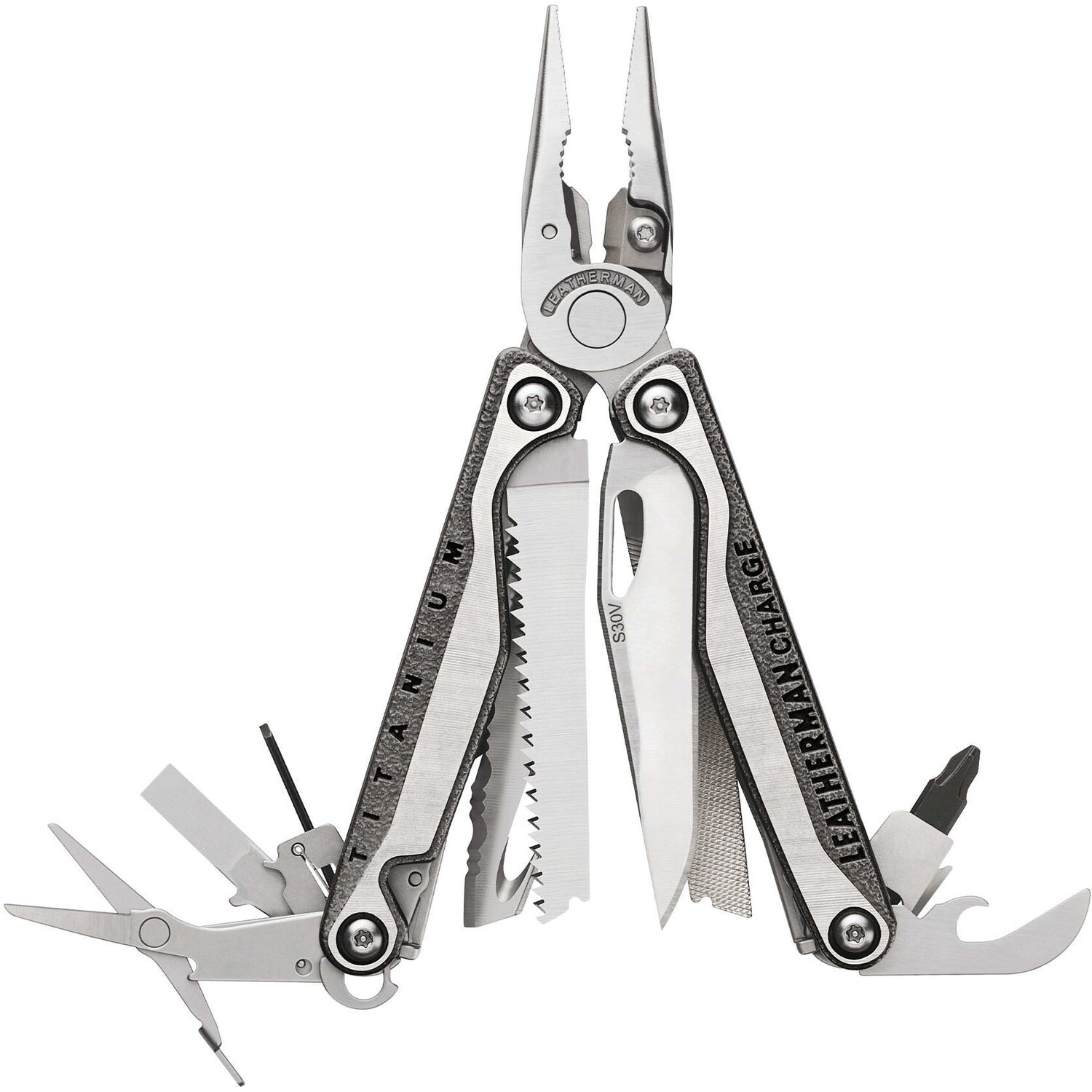 Многофункциональный инструмент Charge Plus TTi Leatherman, серый
Многофункциональный инструмент Charge Plus TTi Leatherman, серый