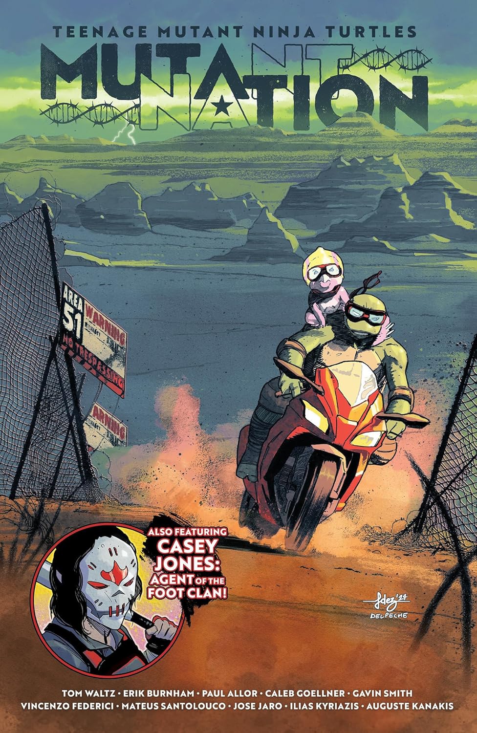 Teenage Mutant Ninja Turtles: Mutant Nation, Vol. 1 (IDW Publishing)
Teenage Mutant Ninja Turtles: Mutant Nation, Vol. 1 (IDW Publishing)