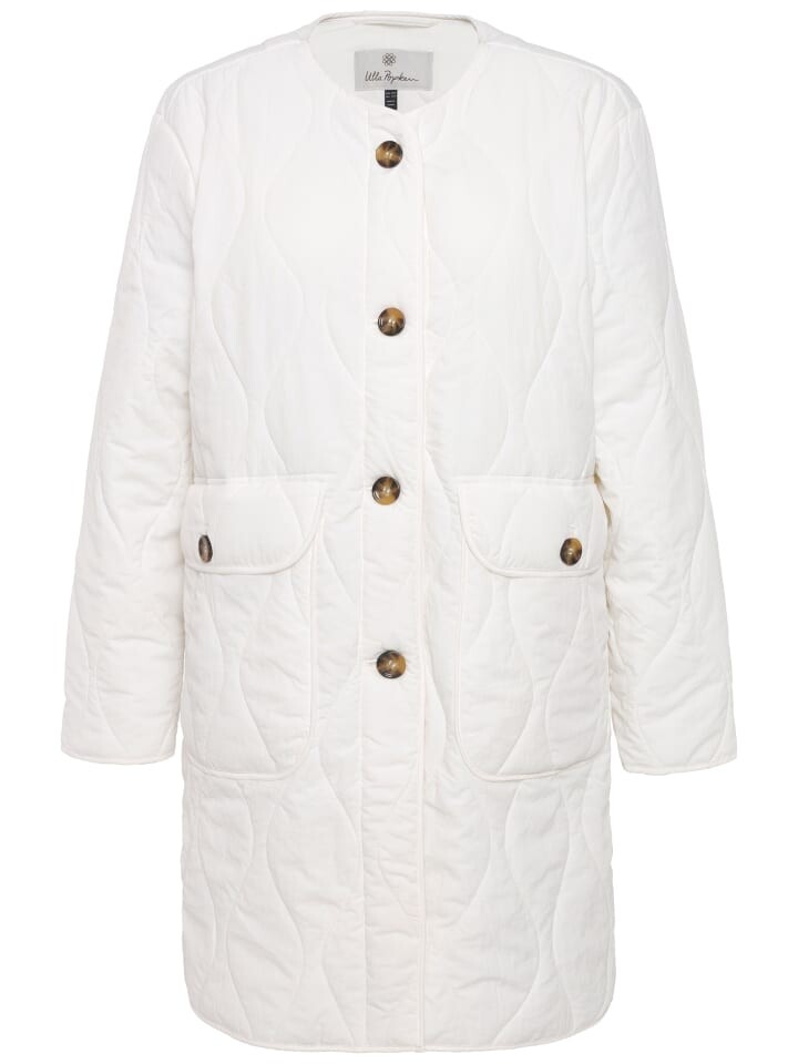 Куртка Ulla Popken, белый 
Куртка Ulla Popken, белый