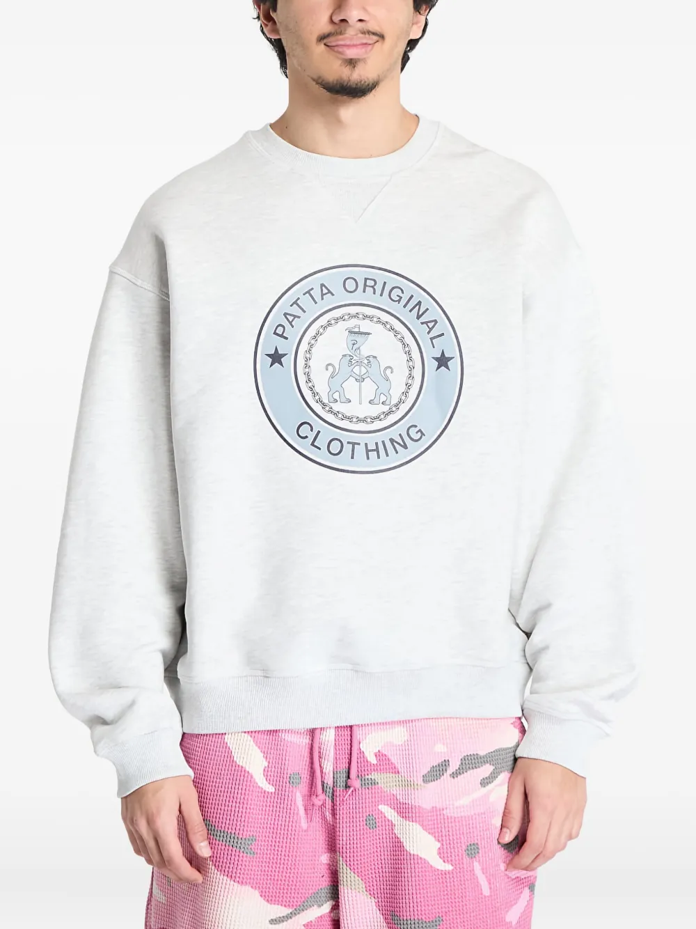 Свитшот с круглым вырезом Patta, серый
Свитшот с круглым вырезом Patta, серый