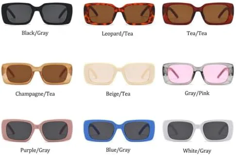 Солнцезащитные очки в стиле ретро 2026 года, прямоугольные, модные, винтажные, в квадратной оправе, черные, в стиле стимпанк, сине-серые, один размер MTZJH, One Color
Солнцезащитные очки в стиле ретро 2026 года, прямоугольные, модные, винтажные, в квадратной оправе, черные, в стиле стимпанк, сине-серые, один размер MTZJH, One Color