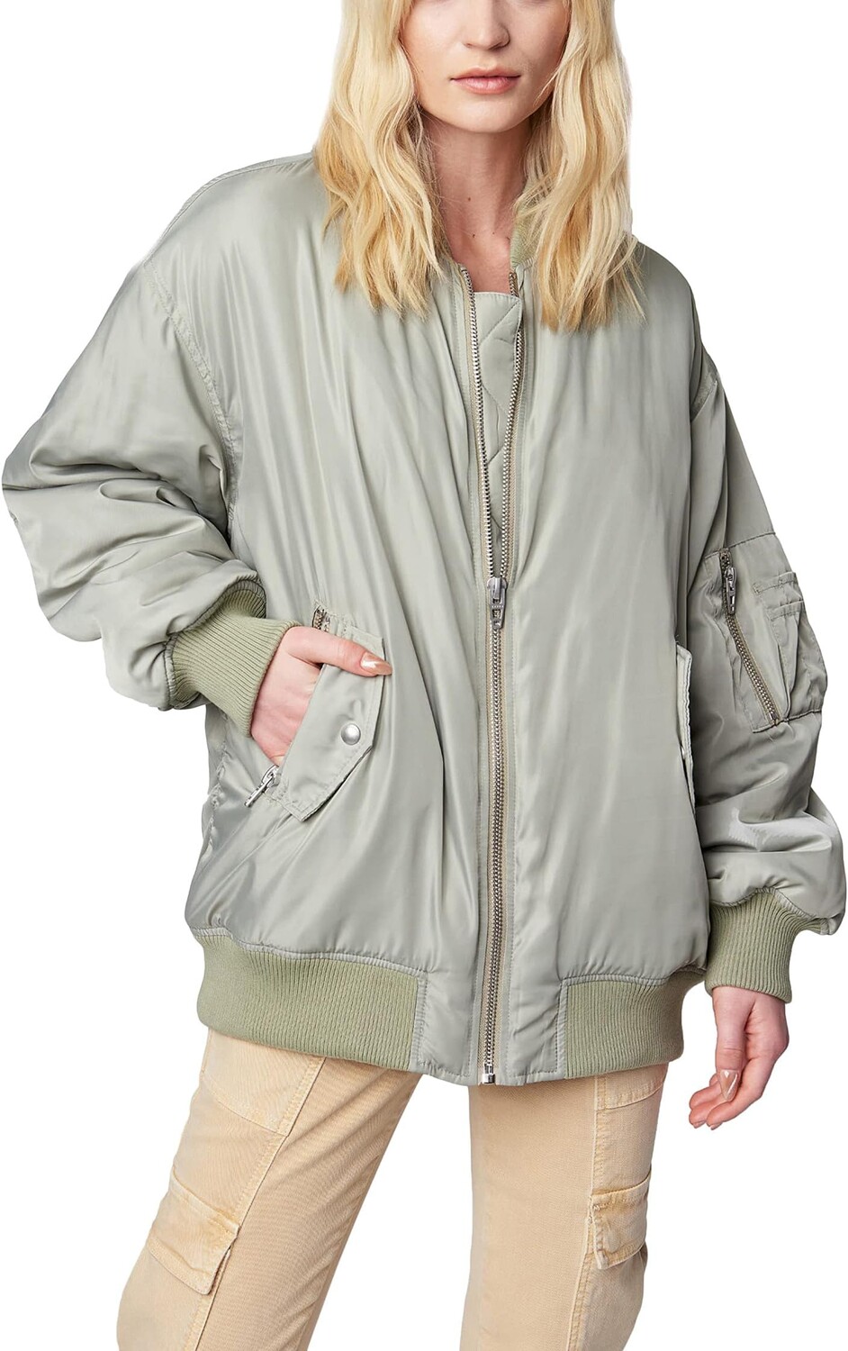 Куртка Nylon Bomber Blank NYC, цвет Auto Pilot, Серый, Куртка Nylon Bomber Blank NYC, цвет Auto Pilot
Куртка Nylon Bomber Blank NYC, цвет Auto Pilot, Серый, Куртка Nylon Bomber Blank NYC, цвет Auto Pilot