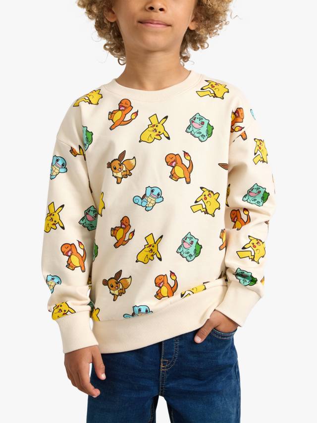 Детская толстовка Pokemon из органического хлопка Lindex, Light Beige/Multi
Детская толстовка Pokemon из органического хлопка Lindex, Light Beige/Multi
