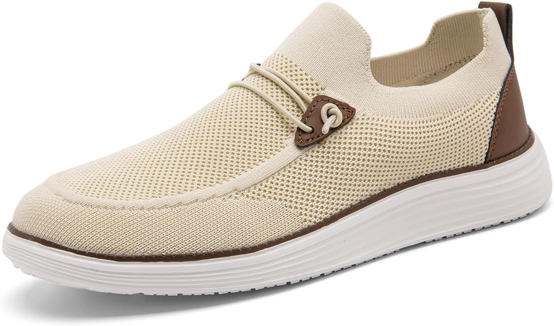 Мужские слипоны, лодочные туфли, противоскользящие прогулочные и беговые кроссовки, модные кроссовки для мужчин, удобные, легкие, дышащие повседневные офисные туфли Xkowuo, бежевый
Мужские слипоны, лодочные туфли, противоскользящие прогулочные и беговые кроссовки, модные кроссовки для мужчин, удобные, легкие, дышащие повседневные офисные туфли Xkowuo, бежевый