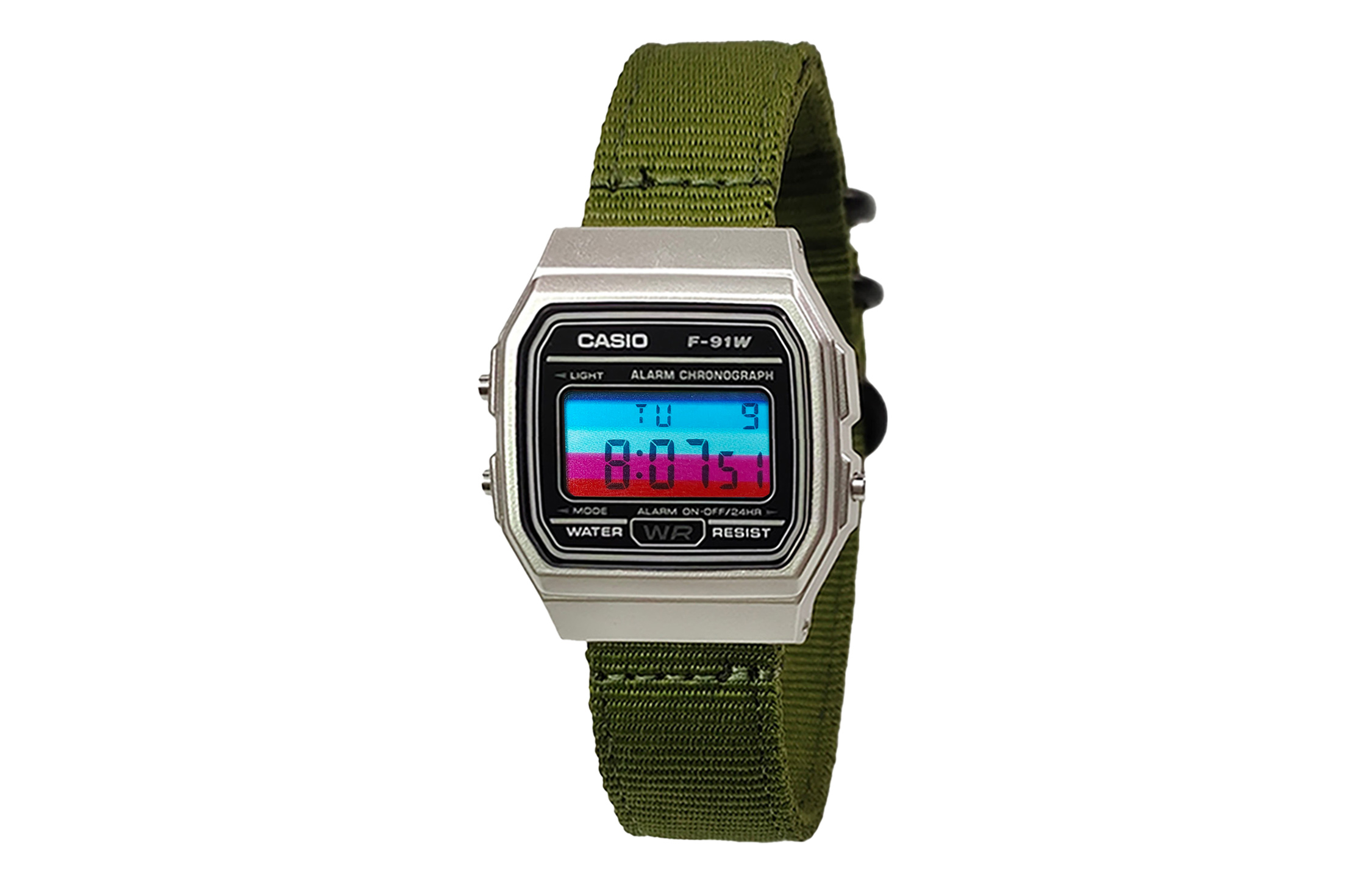 CASIO Мужские часы Retrofit Series с кварцевым механизмом и нейлоновым ремешком, черный циферблат
CASIO Мужские часы Retrofit Series с кварцевым механизмом и нейлоновым ремешком, черный циферблат