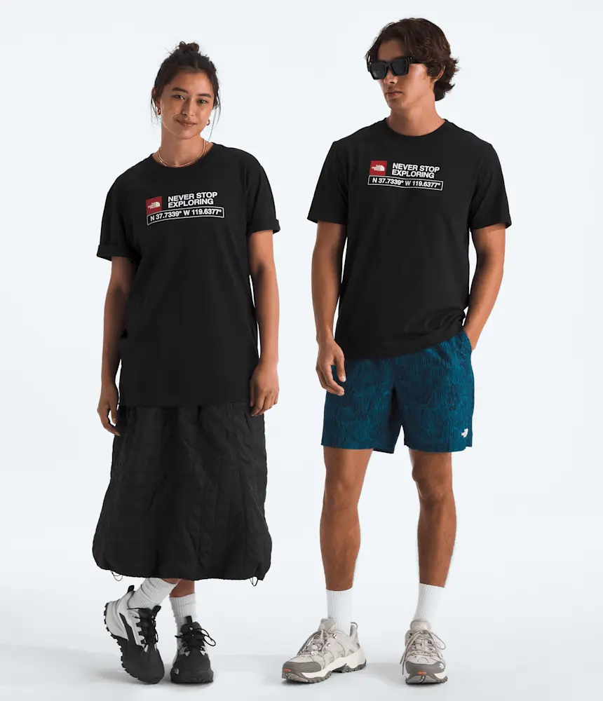 Футболка U Evolution City GPS с коротким рукавом The North Face, TNF Black/The North Face 
Футболка U Evolution City GPS с коротким рукавом The North Face, TNF Black/The North Face