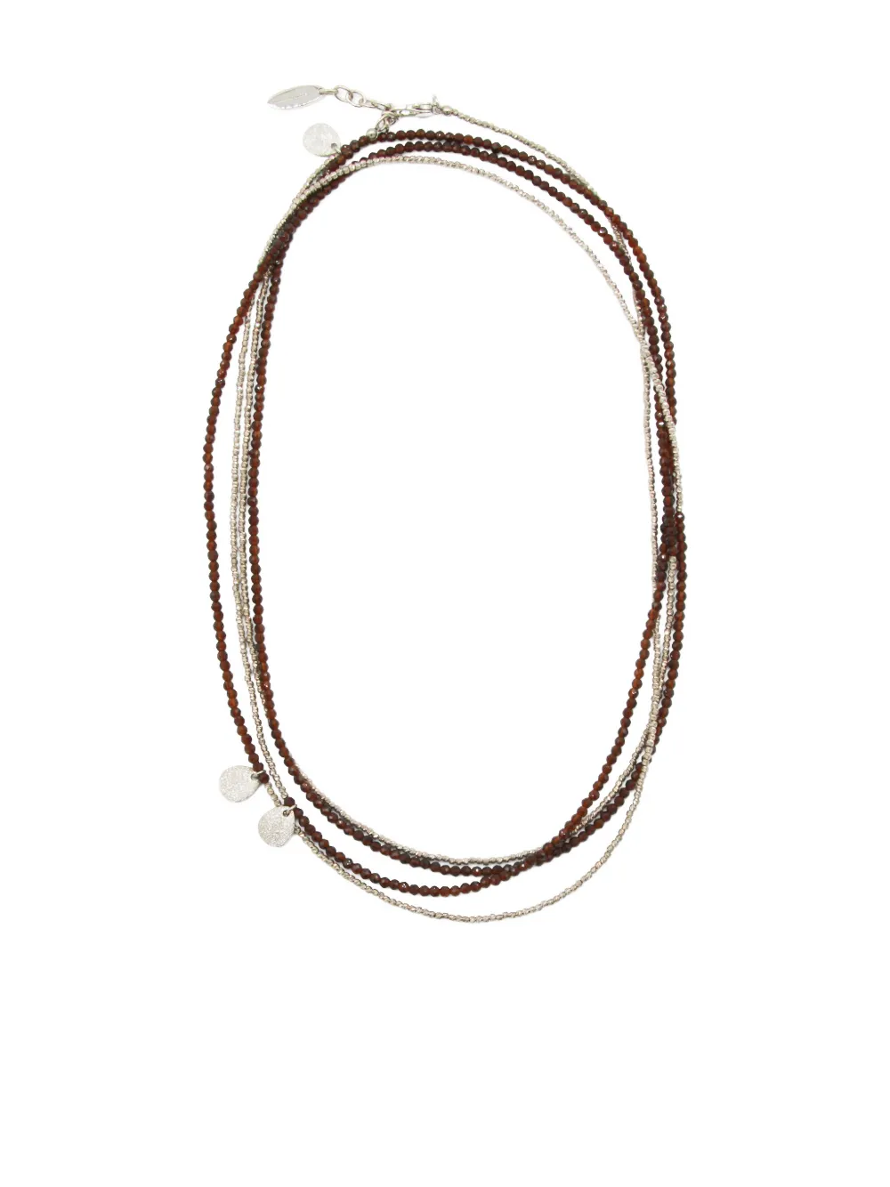 Браслет из бусин Brunello Cucinelli, серебристый
Браслет из бусин Brunello Cucinelli, серебристый