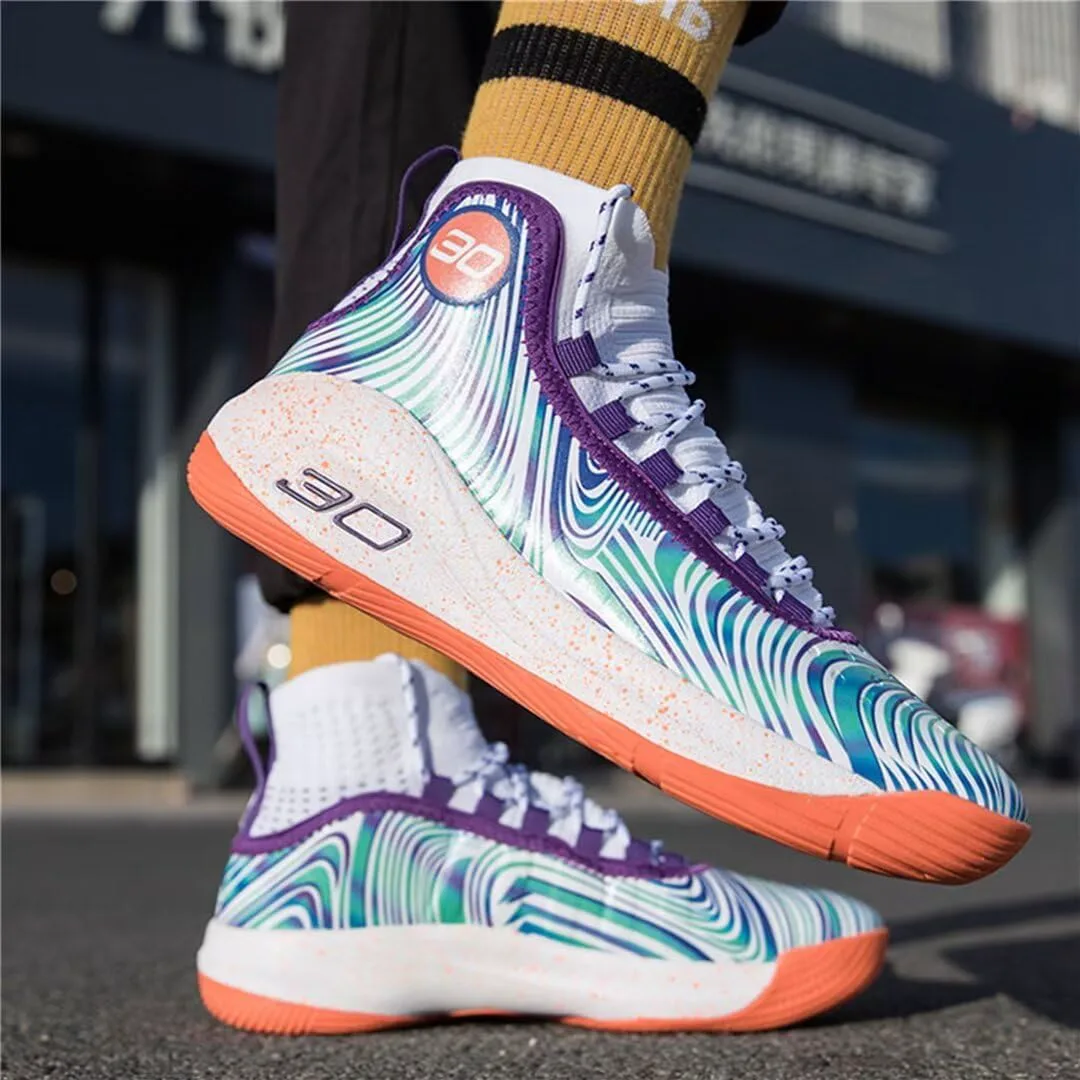 Мужские баскетбольные кроссовки для женщин, высокие, для уличного стритбола, дышащие, с противоскользящей подошвой, модные беговые кроссовки Purfitall, оранжевый
Мужские баскетбольные кроссовки для женщин, высокие, для уличного стритбола, дышащие, с противоскользящей подошвой, модные беговые кроссовки Purfitall, оранжевый