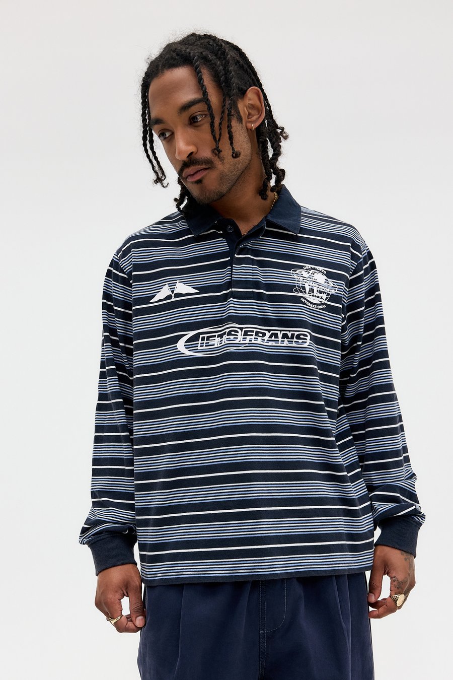 Поло iets frans... THIN STRIPE UNISEX, Navy/Dark Blue
Поло iets frans... THIN STRIPE UNISEX, Navy/Dark Blue