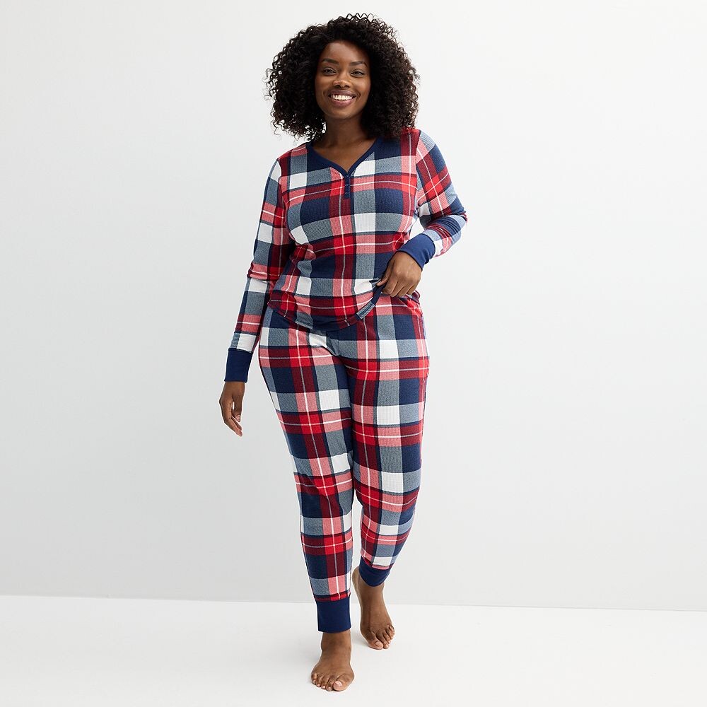 Комплект термопижамного верха и трусов больших размеров Sonoma Goods For Life, цвет White Plaid
Комплект термопижамного верха и трусов больших размеров Sonoma Goods For Life, цвет White Plaid