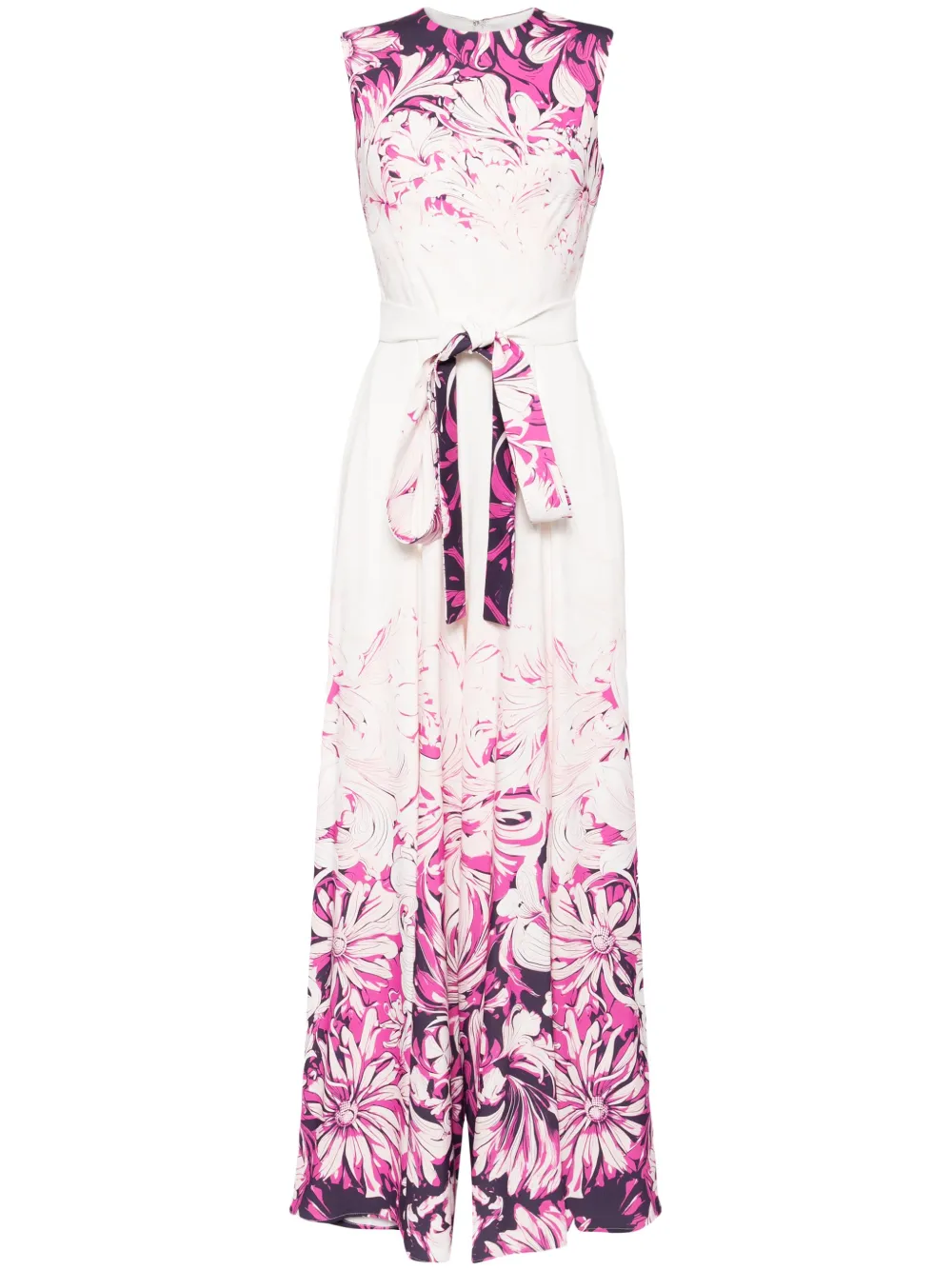 Широкий комбинезон с цветочным принтом Saiid Kobeisy, белый
Широкий комбинезон с цветочным принтом Saiid Kobeisy, белый