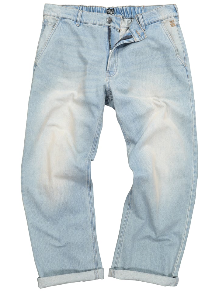 Джинсы STHUGE, цвет bleached denim 
Джинсы STHUGE, цвет bleached denim