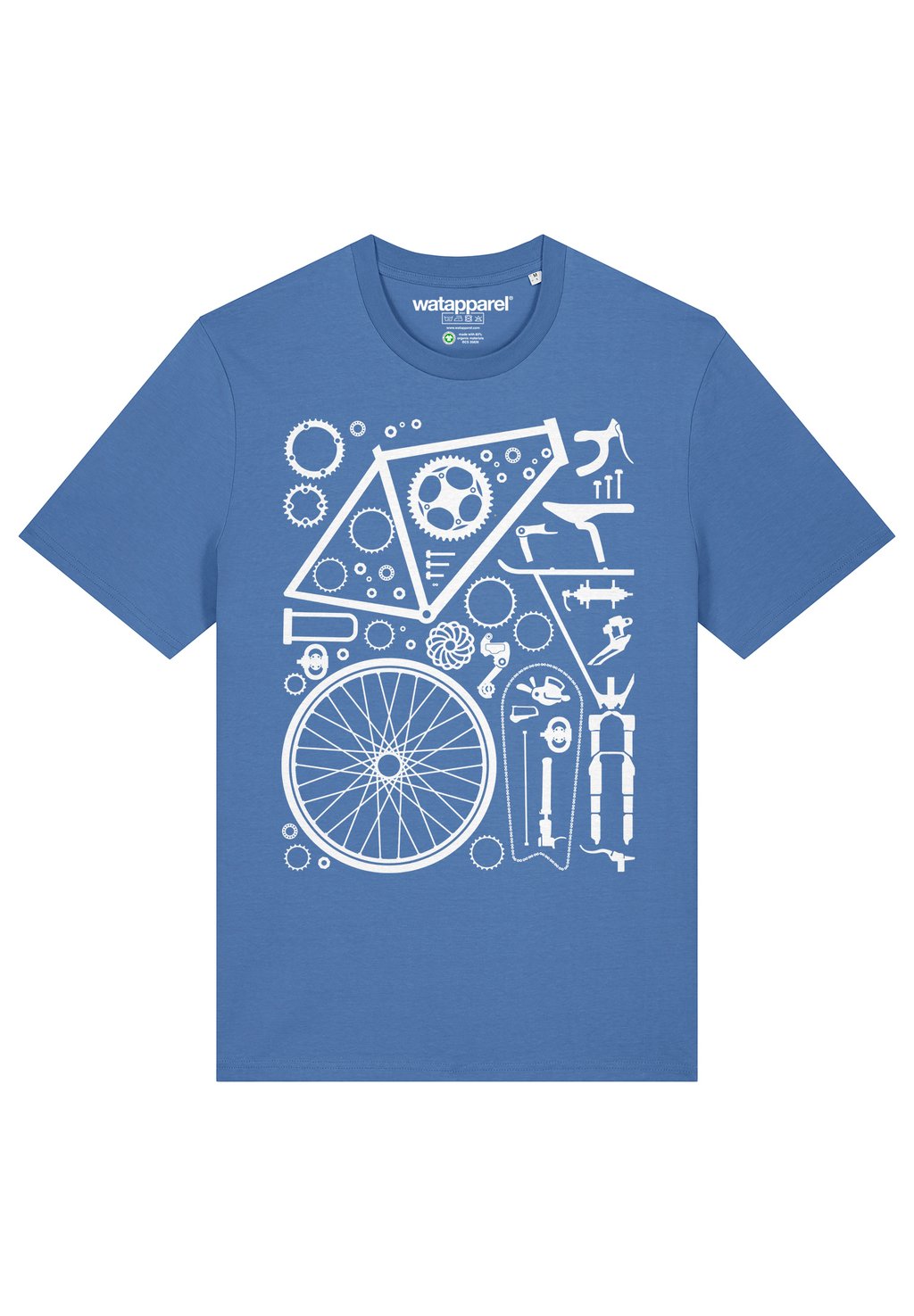 Футболка с принтом FAHRRADTEILE watapparel, светло-голубой
Футболка с принтом FAHRRADTEILE watapparel, светло-голубой