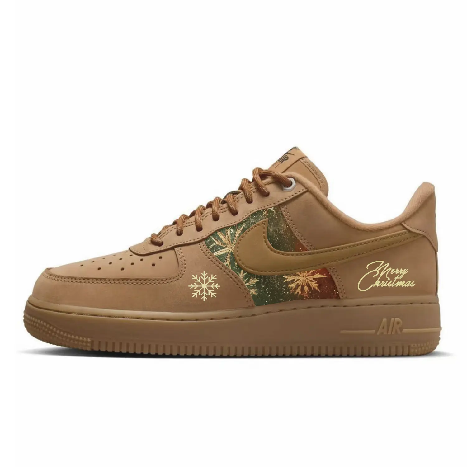 Air Force 1 устойчивые к истиранию низкие скейтборд кроссовки Unisex Wheat Nike, Wheat Christmas
Air Force 1 устойчивые к истиранию низкие скейтборд кроссовки Unisex Wheat Nike, Wheat Christmas