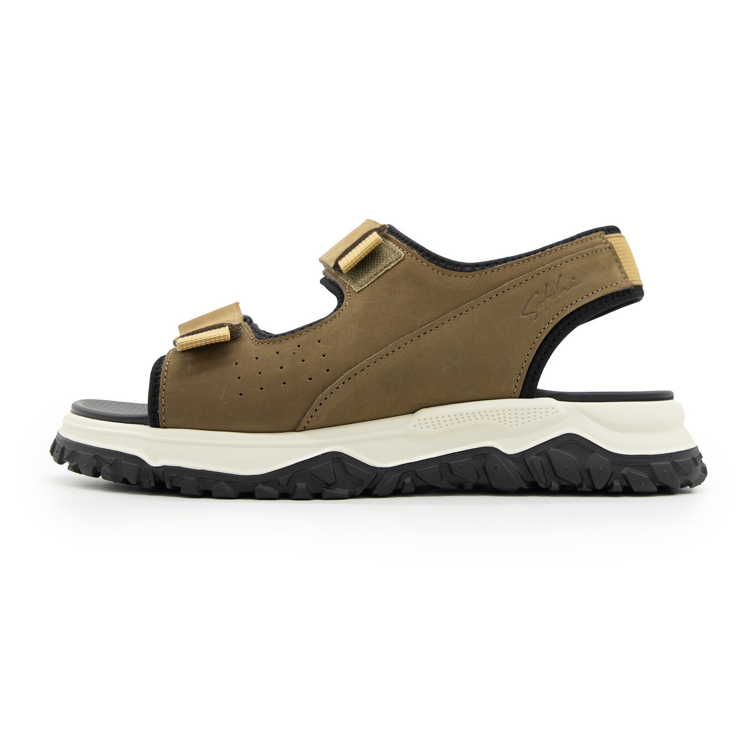 Пляжные сандалии мужские хаки Satchi 
Пляжные сандалии мужские хаки Satchi