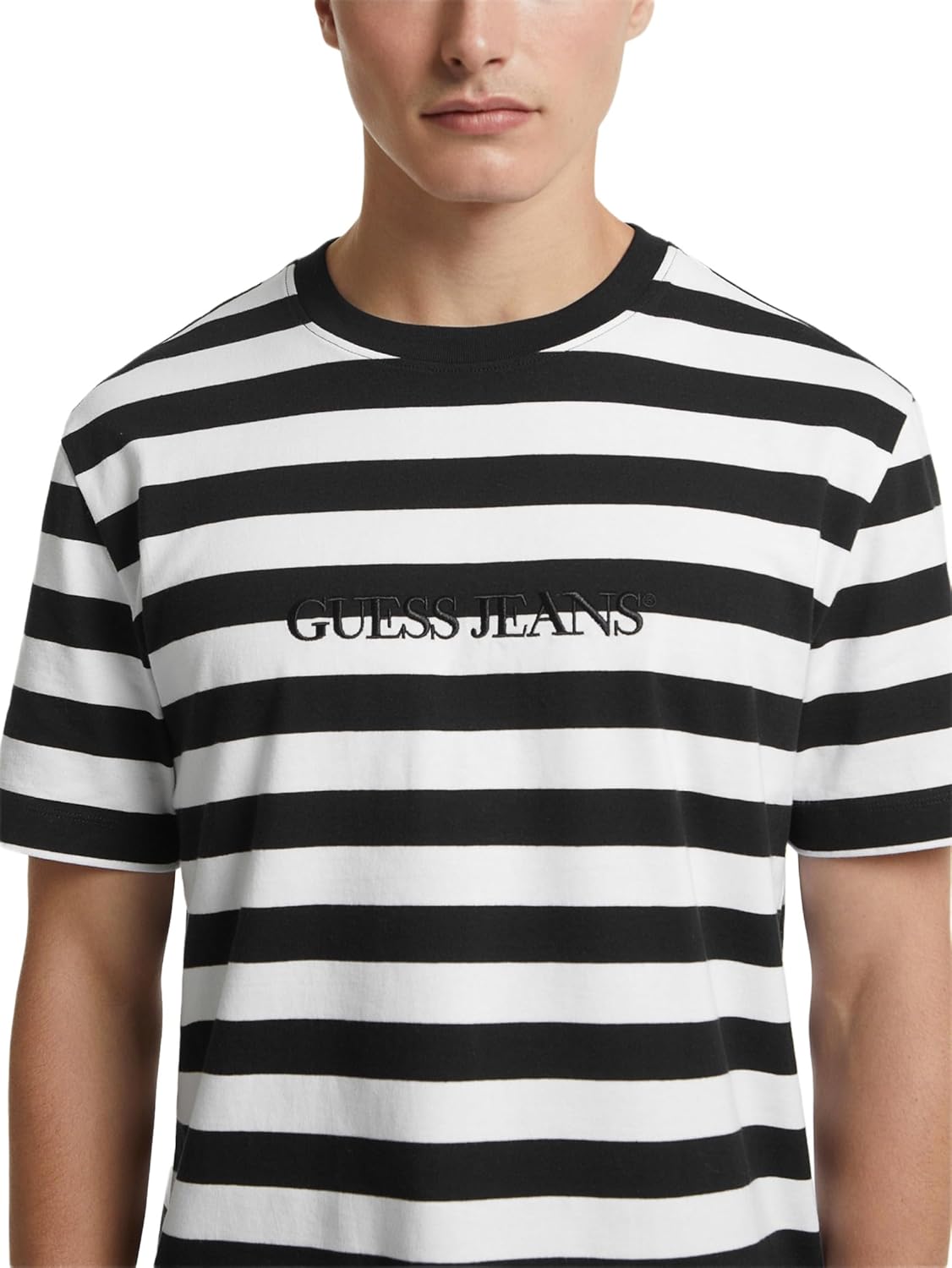 Мужская повседневная футболка Guess GJ SS CN REG в полоску, цвет желтый
Мужская повседневная футболка Guess GJ SS CN REG в полоску, цвет желтый