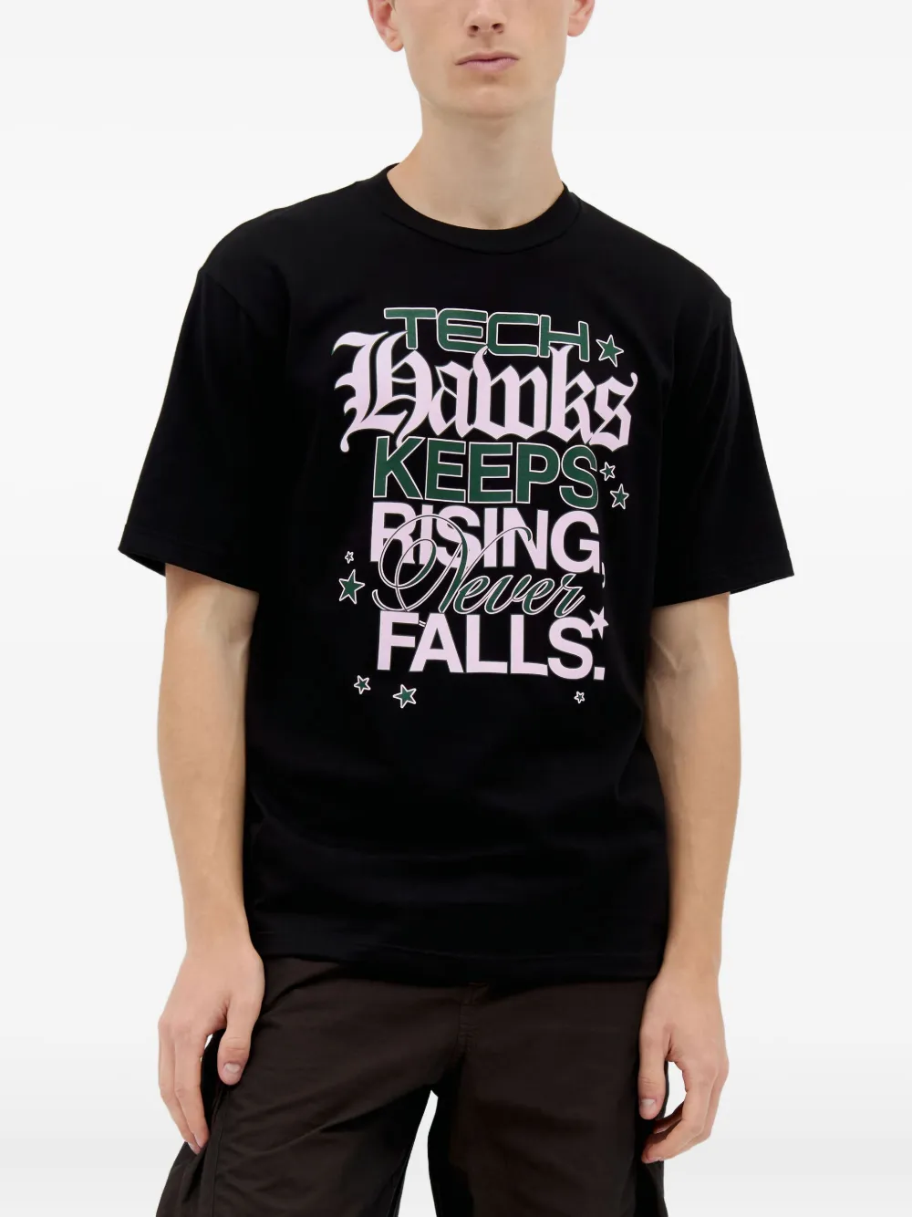 Футболка TH Fan с графичным принтом ICE & TECHNO, черный
Футболка TH Fan с графичным принтом ICE & TECHNO, черный