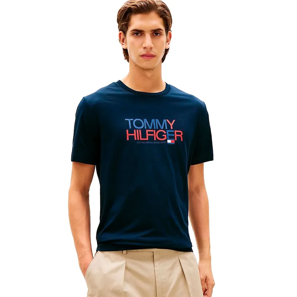 Футболка с коротким рукавом Tommy Hilfiger Brand Love Big Text, синий
Футболка с коротким рукавом Tommy Hilfiger Brand Love Big Text, синий