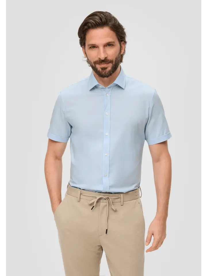 Рубашка sOliver BLACK LABEL kurzarm, синий
Рубашка sOliver BLACK LABEL kurzarm, синий