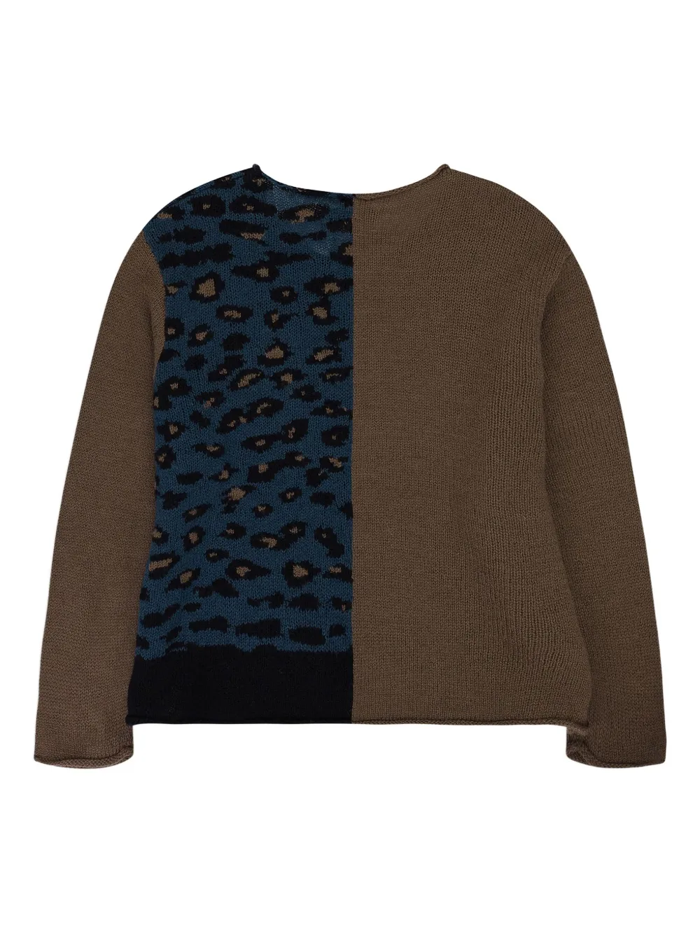 Свитер с леопардовым узором Undercover, коричневый
Свитер с леопардовым узором Undercover, коричневый