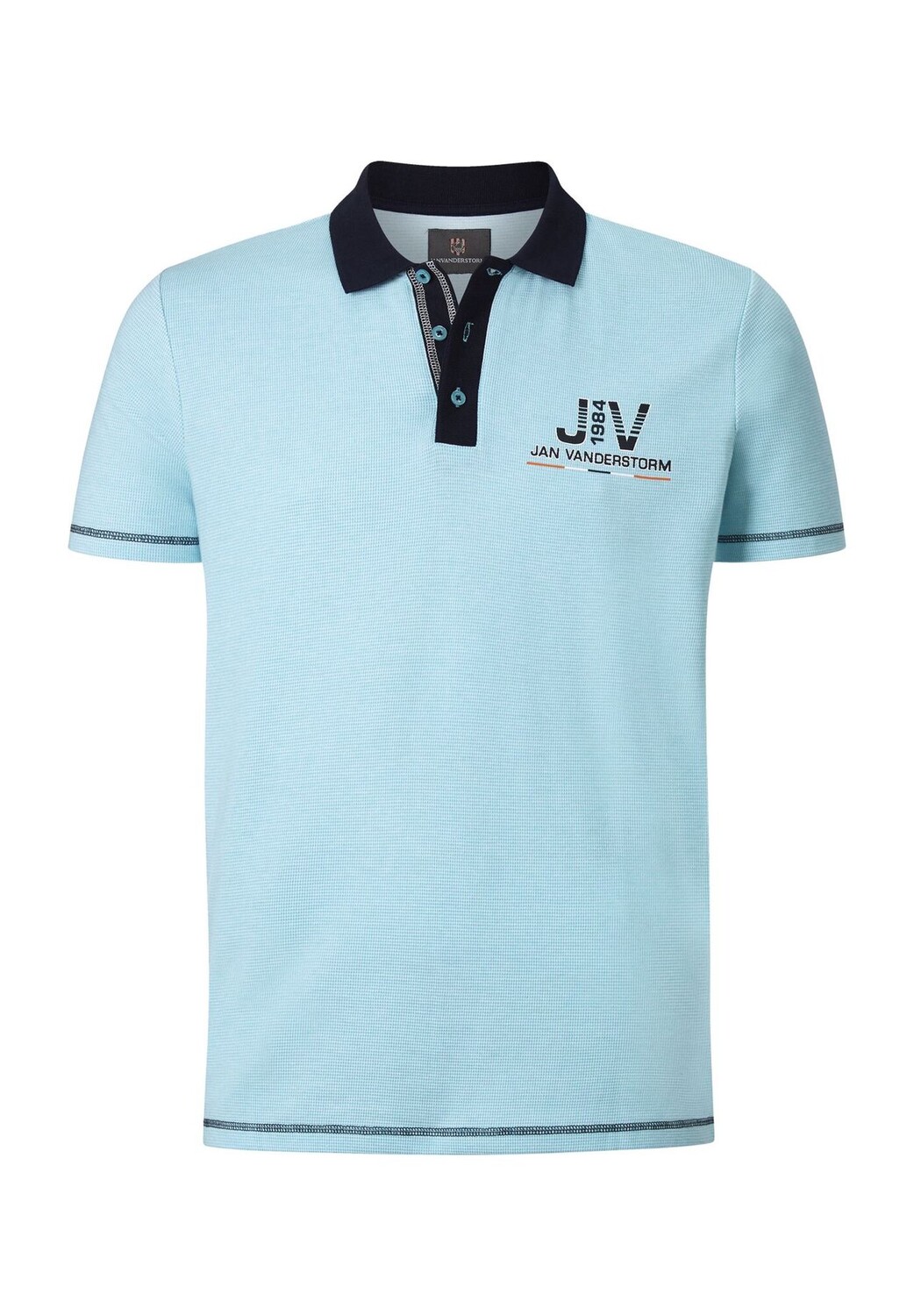Рубашка-поло ALBERICH JAN VANDERSTORM, бирюзовый 
Рубашка-поло ALBERICH JAN VANDERSTORM, бирюзовый